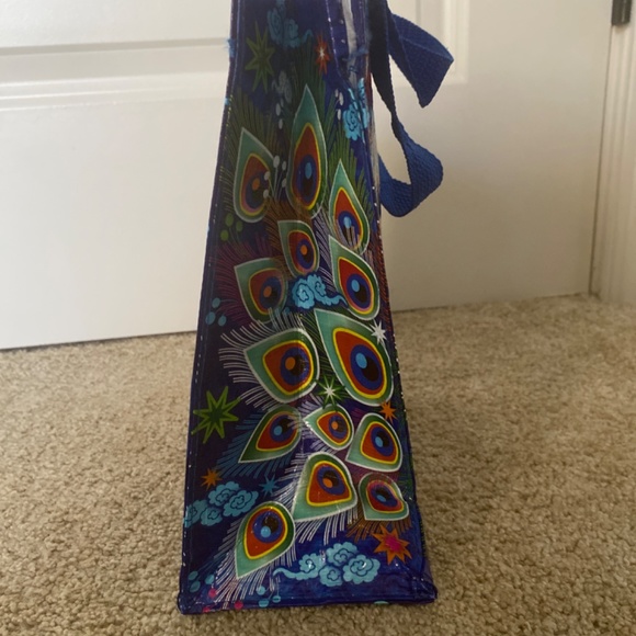 peacock art piece bag - Picture 5 of 5